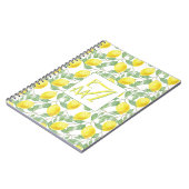 Fresh Lemon Tree Mit Monogramm Deco Gifts New Lemo Notizblock (Linke Seite)