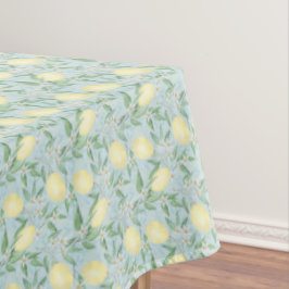 Fresh lemon yellow citrus tischdecke