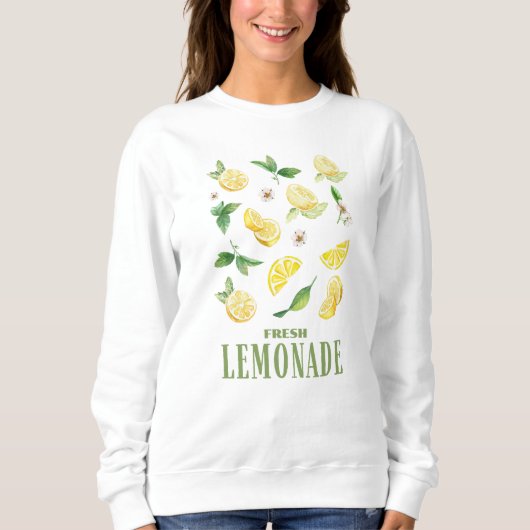 Fresh Lemonade Basic Sweatshirt (Vorderseite)