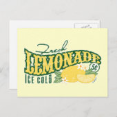 Fresh Lemonade Postcard Postkarte (Vorne/Hinten)