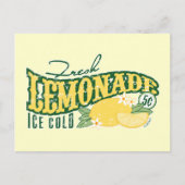 Fresh Lemonade Postcard Postkarte (Vorderseite)