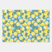 Fresh Lemons Geschenkpapier Set (Vorderseite 3)