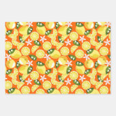 Fresh Lemons Geschenkpapier Set (Vorderseite 2)