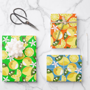 Fresh Lemons Geschenkpapier Set