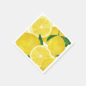 Fresh Lemons Paper Napkin Serviette (Ecke)