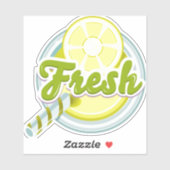 Fresh Lemons Sticker (Blatt)