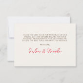 Fresh Lemony Liebe Citrus Foliage Hochzeit (Rückseite)