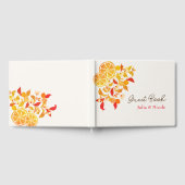 Fresh Lemony Liebe Citrus Foliage Hochzeit Gästebuch (Voll)