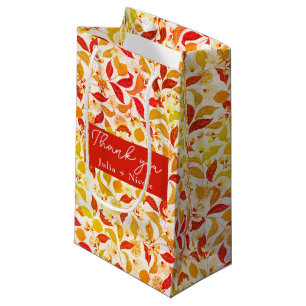 Fresh Lemony Liebe Citrus Foliage Hochzeit Kleine Geschenktüte