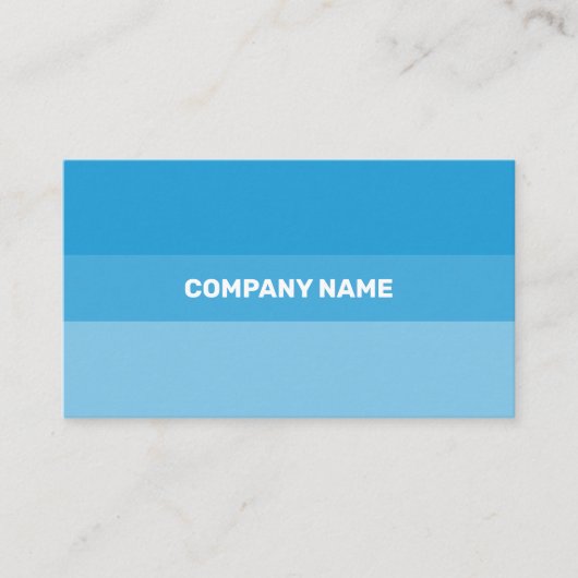 Fresh Light Blue Contemporary Transparency Square Visitenkarte (Vorderseite)