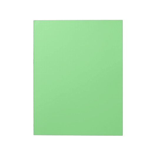 Fresh Light Green Notepad for Everyday Notes Notizblock (Rotiert)