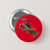 Fresh Maine Hummer Thunder_Cove Button (Vorne & Hinten)
