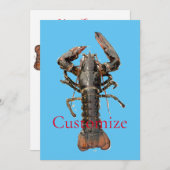 Fresh Maine Hummer Thunder_Cove Einladung (Vorne/Hinten)