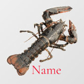 Fresh Maine Hummer Thunder_Cove Fensteraufkleber (Blatt)