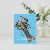 Fresh Maine Hummer Thunder_Cove Postkarte (Stehend Vorderseite)