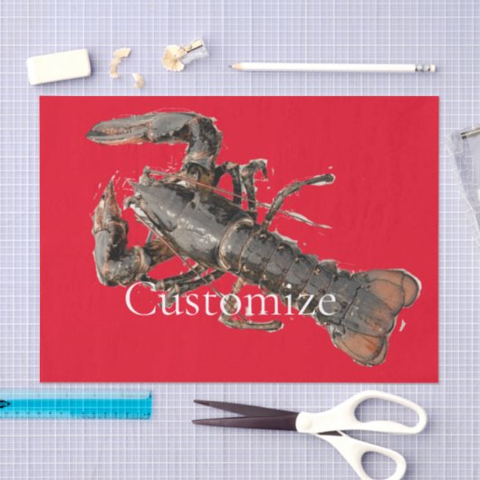 Fresh Maine Hummer Thunder_Cove Seidenpapier (Handwerk)