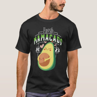 Fresh Mamacado 2023 Pregnancy Avo Pregnant Mama Av T-Shirt