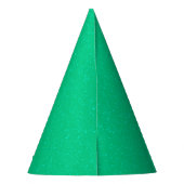 Fresh Mint Green Party Hat - Anpassbar Partyhütchen (Rückseite)