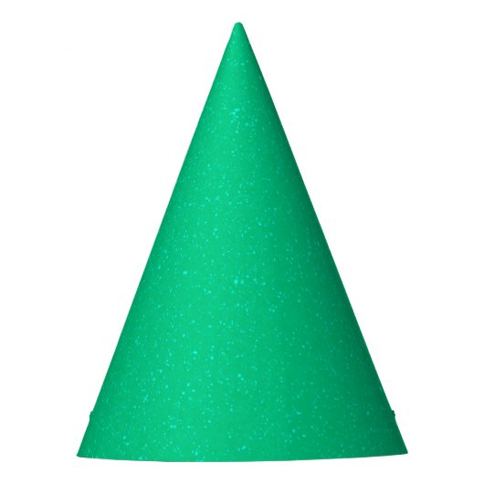 Fresh Mint Green Party Hat - Anpassbar Partyhütchen (Vorderseite)