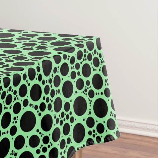 Fresh mint vibes bubbles tischdecke (Beispiel)