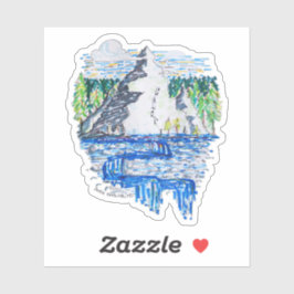 Fresh Mountain Aufkleber