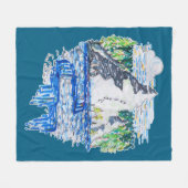 Fresh Mountain Fleecedecke (Vorderseite (Horizontal))