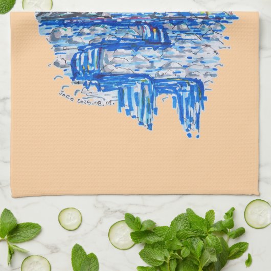 Fresh Mountain Geschirrtuch (Gefaltet)