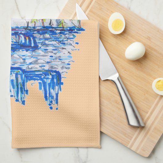 Fresh Mountain Geschirrtuch (Viertel Falte)