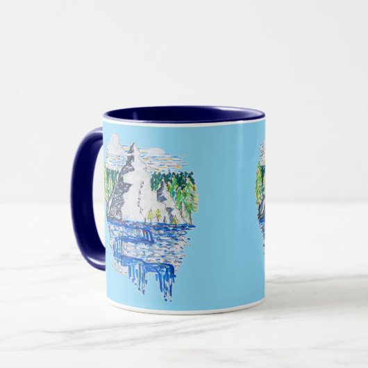 Fresh Mountain Tasse (Vorderseite Links)