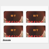 Fresh My Freddy Art Print Rechteckiger Aufkleber (Blatt)