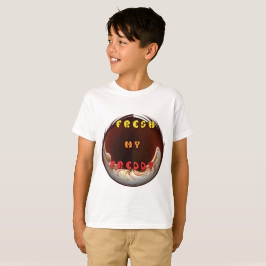 Fresh My Freddy Art Print T-Shirt (Vorne ganz)