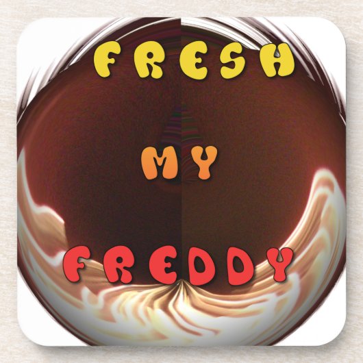 Fresh My Freddy Art Print Untersetzer (Vorderseite)