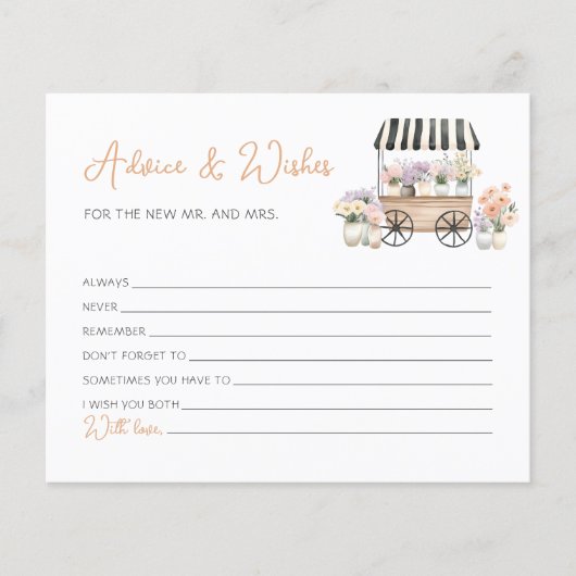 Fresh off Market Advertising and Wishings Card (Vorderseite)