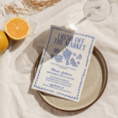 Fresh off Market Brautparty, Bauer Market Einladung