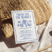 Fresh off Market Brautparty, Bauer Market Einladung