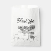 Fresh off Market Brautparty, Bauer Market Geschenktütchen (Vorderseite)