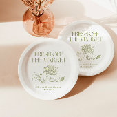 Fresh off Market Brautparty, Bauer Market Pappteller