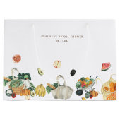 Fresh off Market Brautparty Große Geschenktüte (Vorderseite)