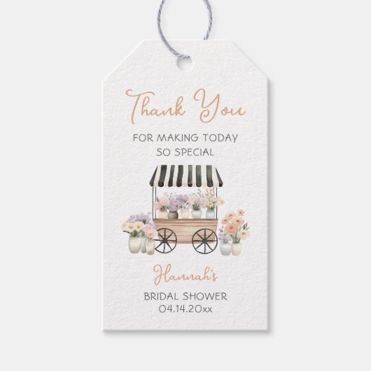 Fresh Off Market Brautparty Günstige Marke Geschenkanhänger (Vorderseite)