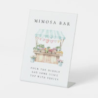 Fresh off Market Brautparty Mimosa Bar