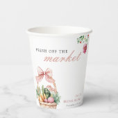 Fresh off Market Brautparty Pappbecher (Rückseite)