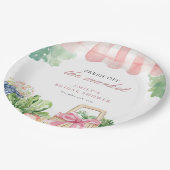 Fresh off Market Brautparty Pappteller (Schrägansicht)