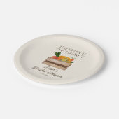 Fresh off Market Brautparty Pappteller (Schrägansicht)