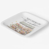 Fresh off Market Brautparty Pappteller (Gewinkelt)