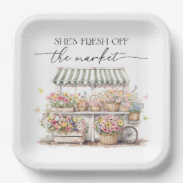 Fresh off Market Brautparty Pappteller