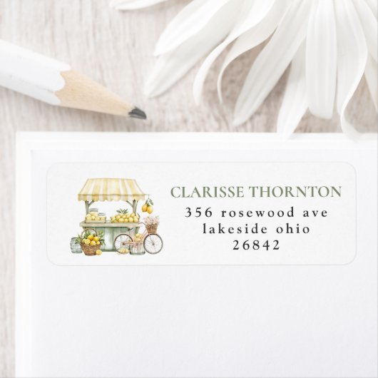 Fresh off Market Brautparty Rücksendeadresse (Insitu)