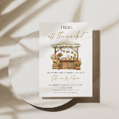 Fresh off Market Brautparty - Rustic & Fun Einladung