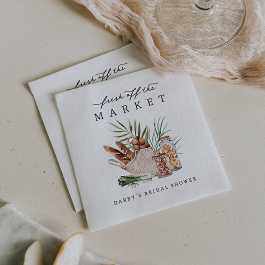 Fresh off Market Brautparty Serviette