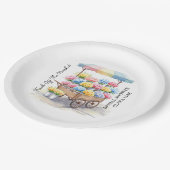 Fresh off Market Bridal Showe Pappteller (Schrägansicht)