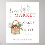 Fresh off Market Cards Geschenke Brautparty Poster (Vorne)